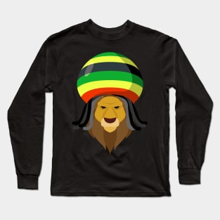 Rasta Lion Long Sleeve T-Shirt